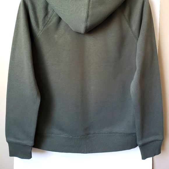 George Dark Green Heavy Weight Floppy Inside Hoodie for Teens - Picture 4 of 5